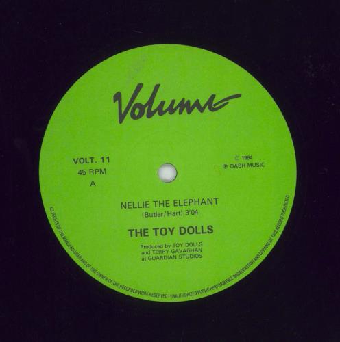 超貴重盤 toy dolls nellie the elephant Toy Dolls – Nellie The Elephant | Releases | Discogs